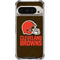 NFL Cleveland Browns Distressed Pixel 9/9 Pro Clear Case